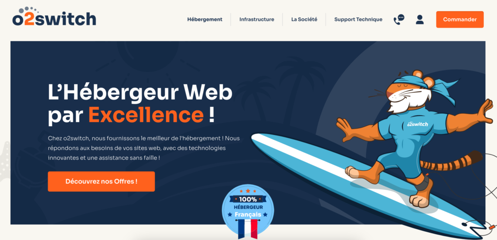 hébergeur o2switch